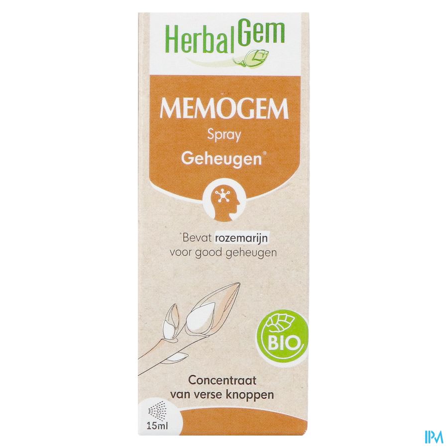 Herbalgem Memogem Spray Bio 15ml