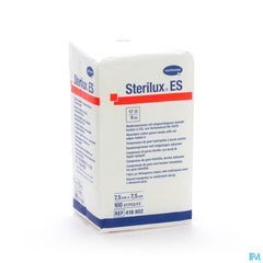Sterilux Es 7,5x7,5cm 8pl.nst.100 P/s