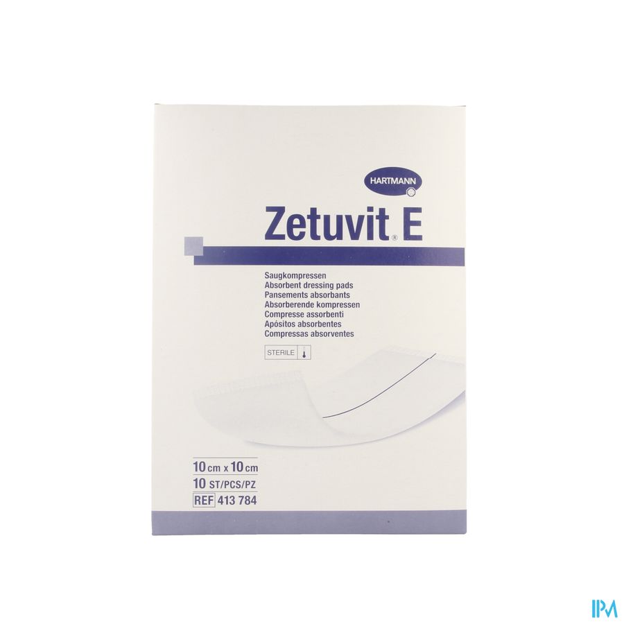 Zetuvit E 10x10cm St. 10 P/s