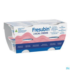 Fresubin 2 Kcal Creme Fraise Pot 4x125g
