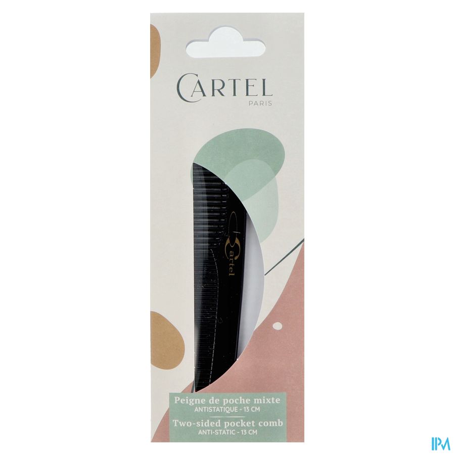 PEIGNE POCHE MIXTE ANTI-STAT.