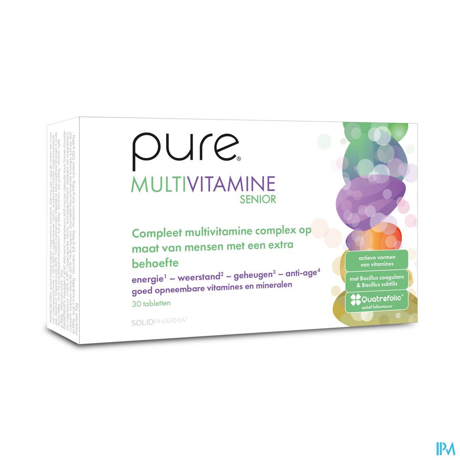 Pure Multivitamine Senior 30