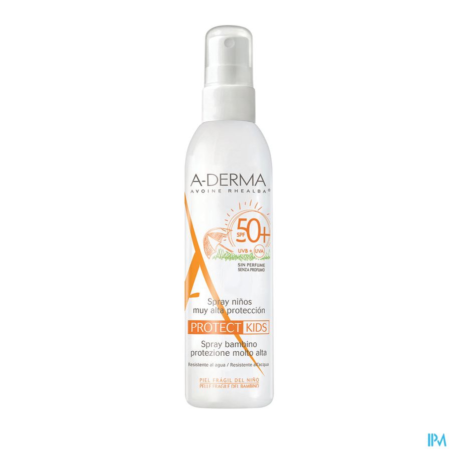 A-DERMA - A-DERMA PROTECT KIDS SPRAY SOLAIRE ENFANT SPF50+ - A-DERMA PROTECT KIDS