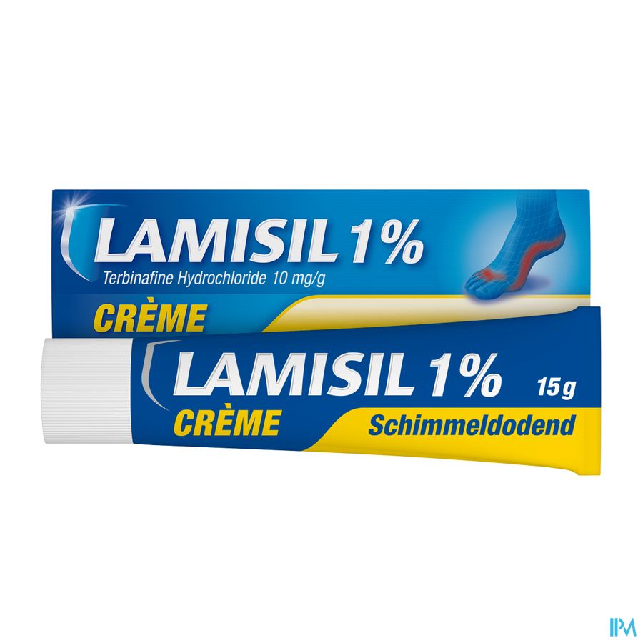 Lamisil Creme 1% Tube Lamine Aluminium 15g