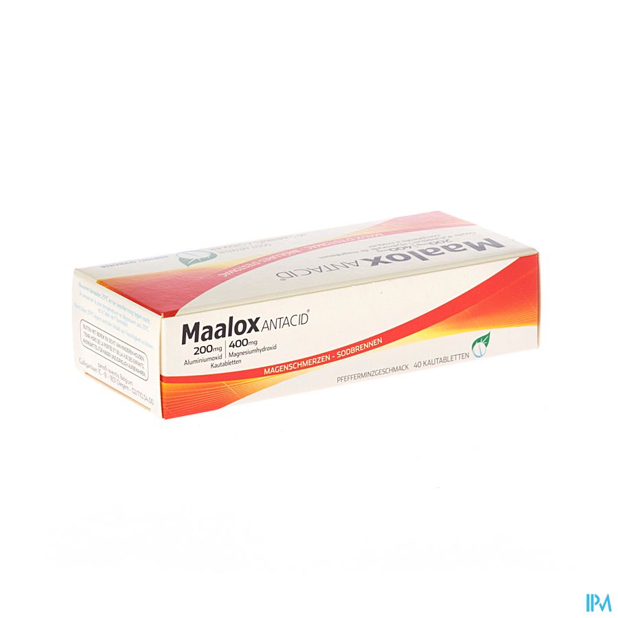 Maalox Antacid 200/400 Comp 40
