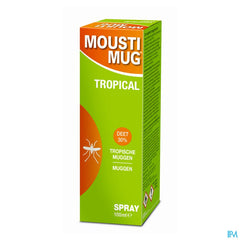 Moustimug Tropical Spray 30% DEET 100 ml