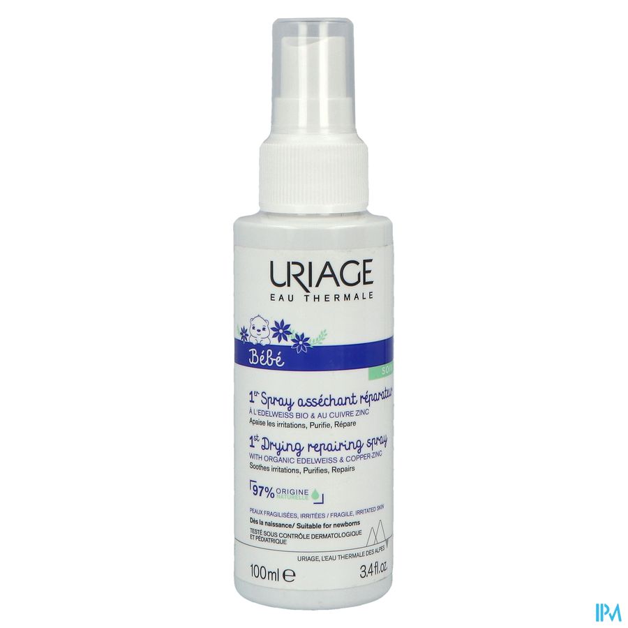 Uriage 1er Spray Assechant Reparateur Lotion 100ml