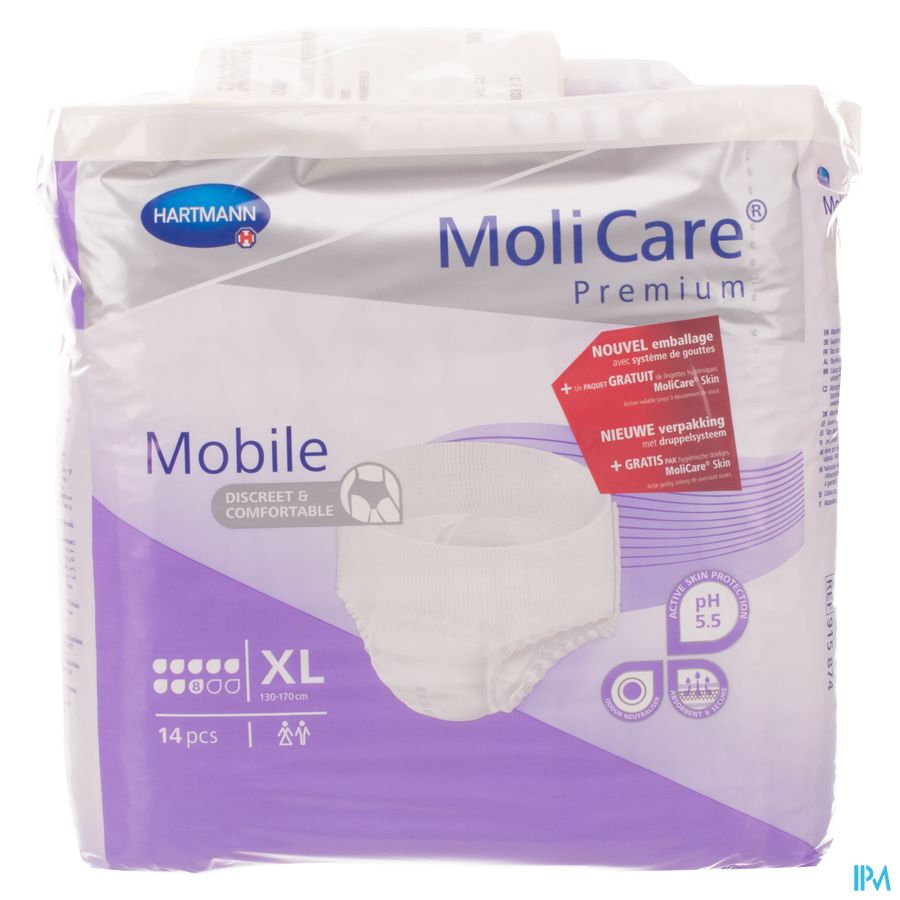 Molicare Pr Mobile 8 Drops Xl 14 P/s