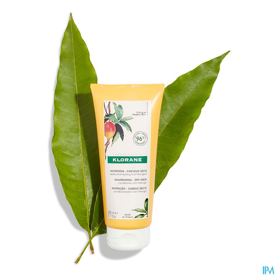 Klorane - Après-shampoing Nutrition à la Mangue - Cheveux secs