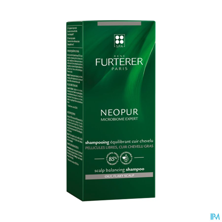René Furterer Shampooing antipelliculaire pellicules grasse, cuir chevelu gras - Shampoing anti pelliculaire - NEOPUR MICROBIOME EXPERT