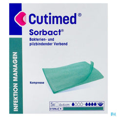 Cutimed Sorbact Cp 4x 6cm 5 7216401