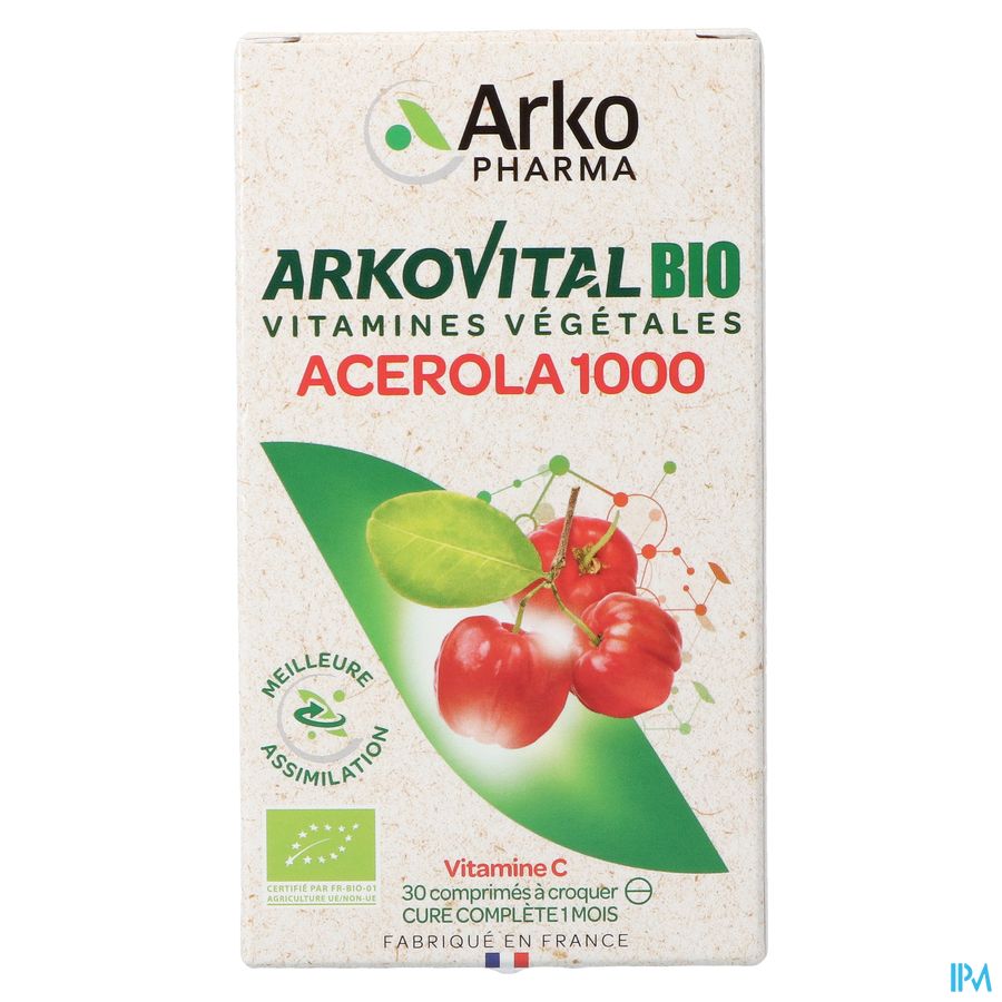 Arkovital Acerola 1000 Bio Comp Croq 30