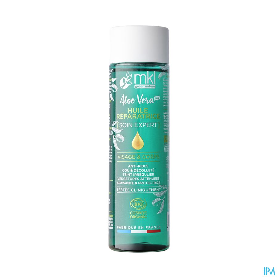 Aloe Vera Huile Reparatrice Bio Fl 75ml