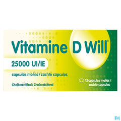 Vitamine D Will 25000ui Caps Molle 12