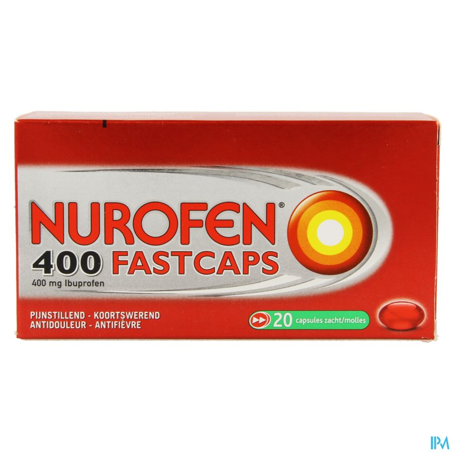 Nurofen 400 Fastcaps Caps 20x400mg