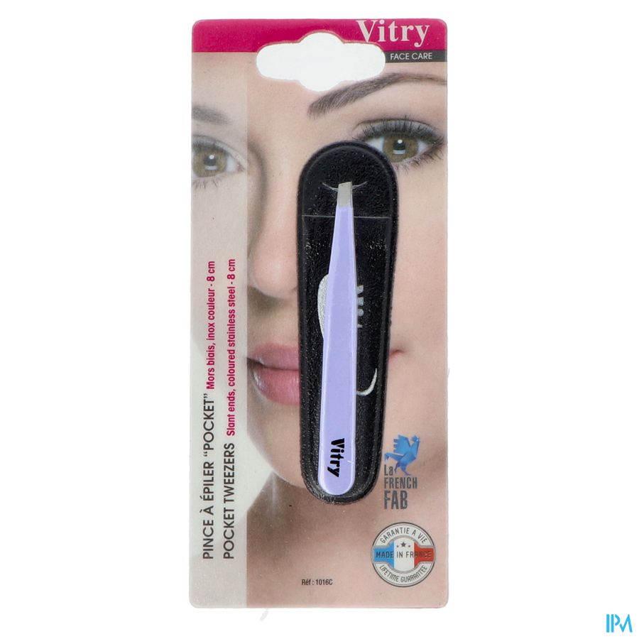 PINCE A EPILER POCKET MB COULEUR