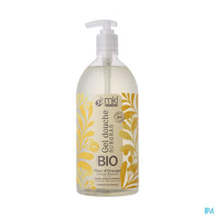 Mkl Gel Douche Bio Fleur Oranger Fl Pompe 1l