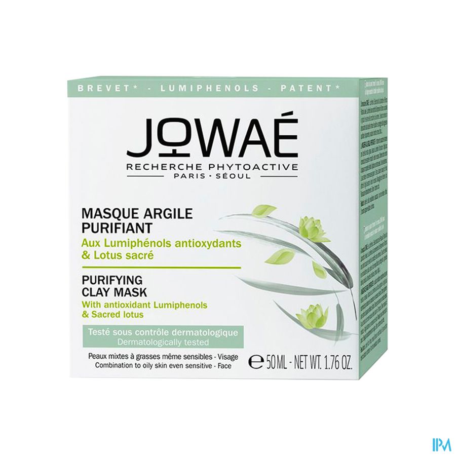 Jowae Masque Argile Purifiant Pot 50ml