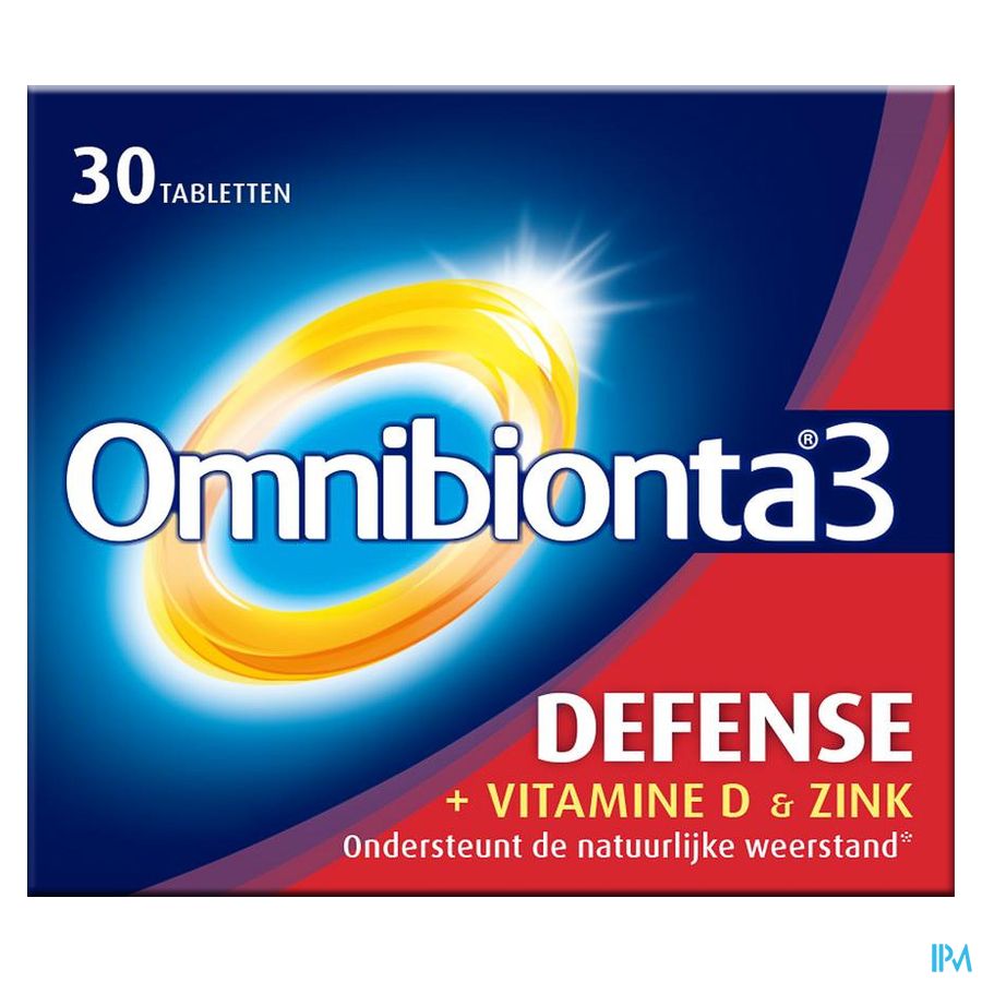 Omnibionta3 Defense Multivitamines Immunité (30 comprimés)