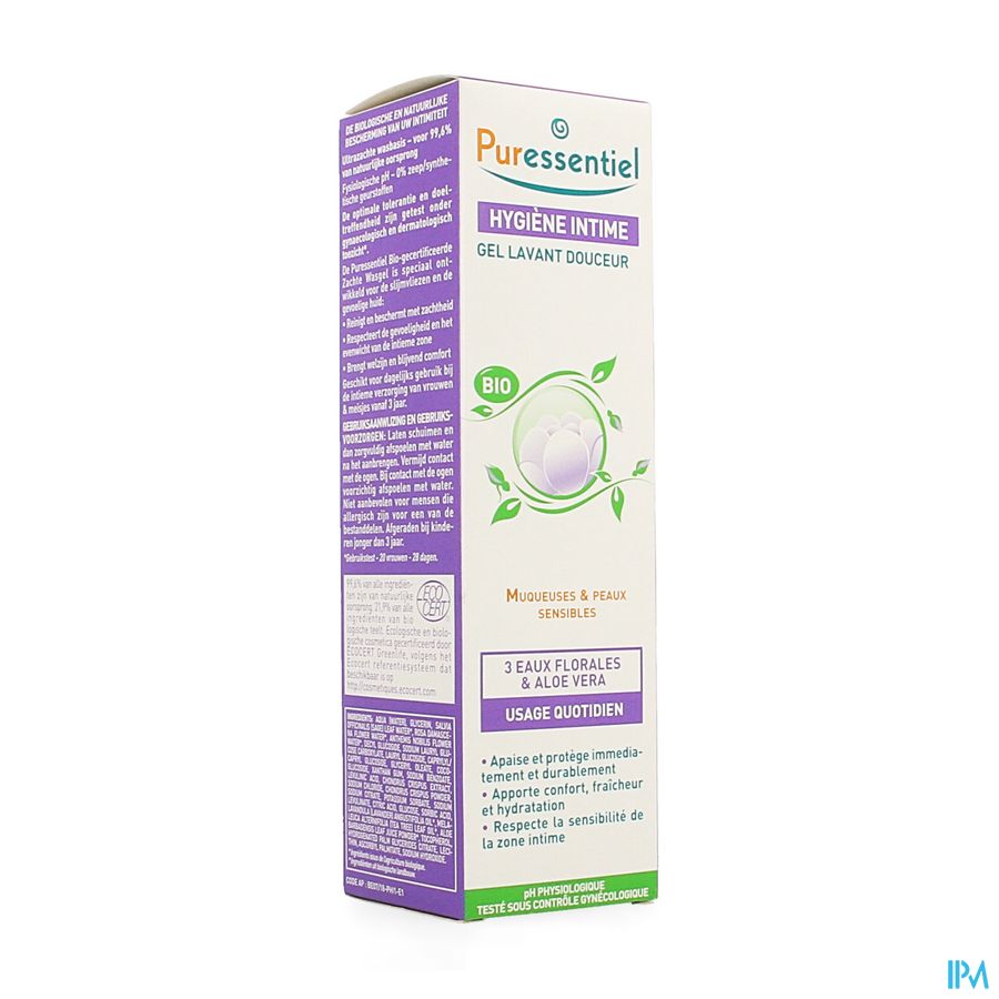 Puressentiel Hygiene Int.gel Lav.douceur Bio 500ml