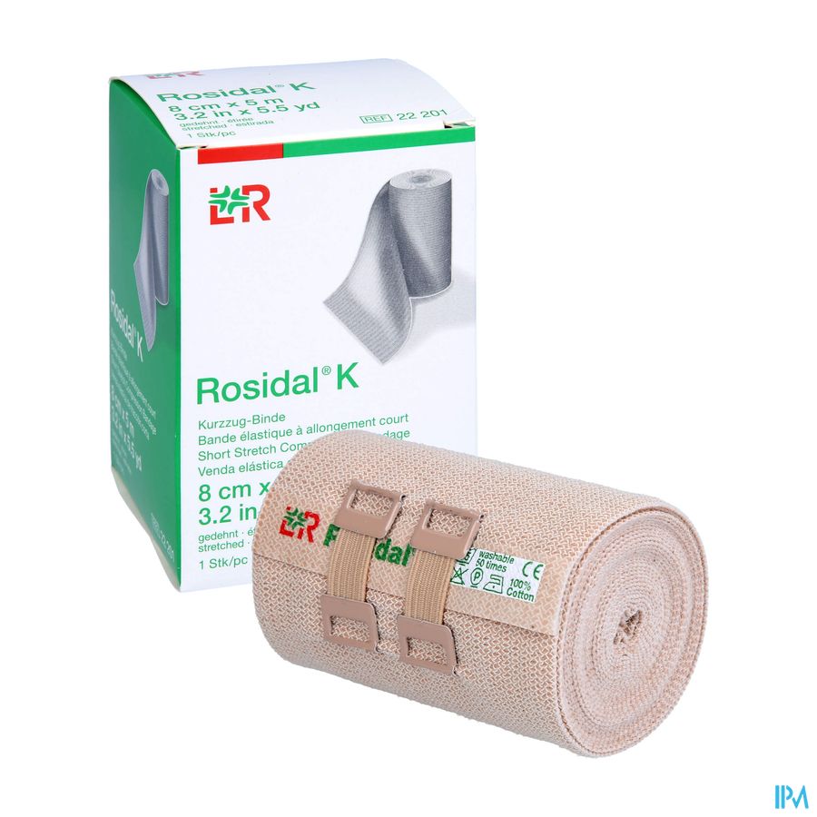 Rosidal K Bande Elast 8cmx5m 22201