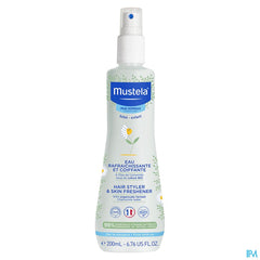 Mustela eau rafraîchissante et coiffante 200 ml