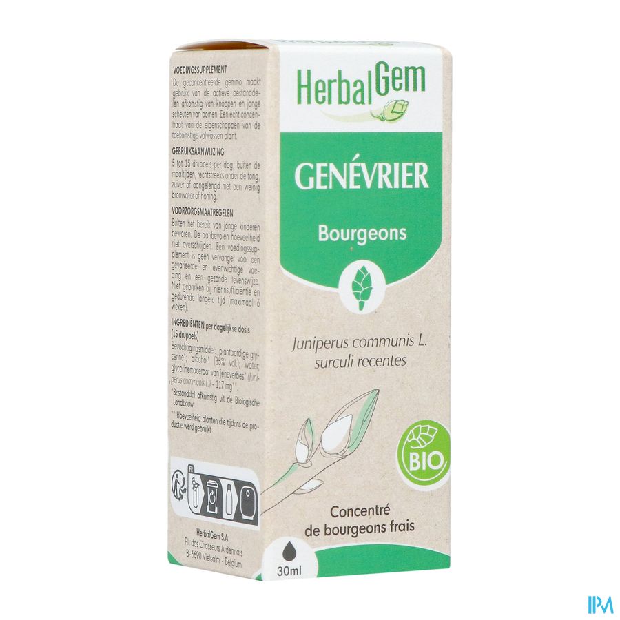 Herbalgem Genevrier Bio 30ml