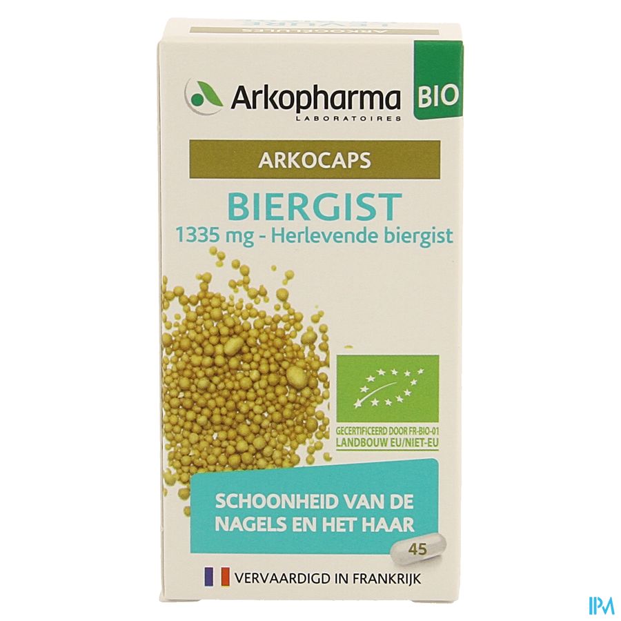 Arkogelules Levure Biere Bio Caps 45