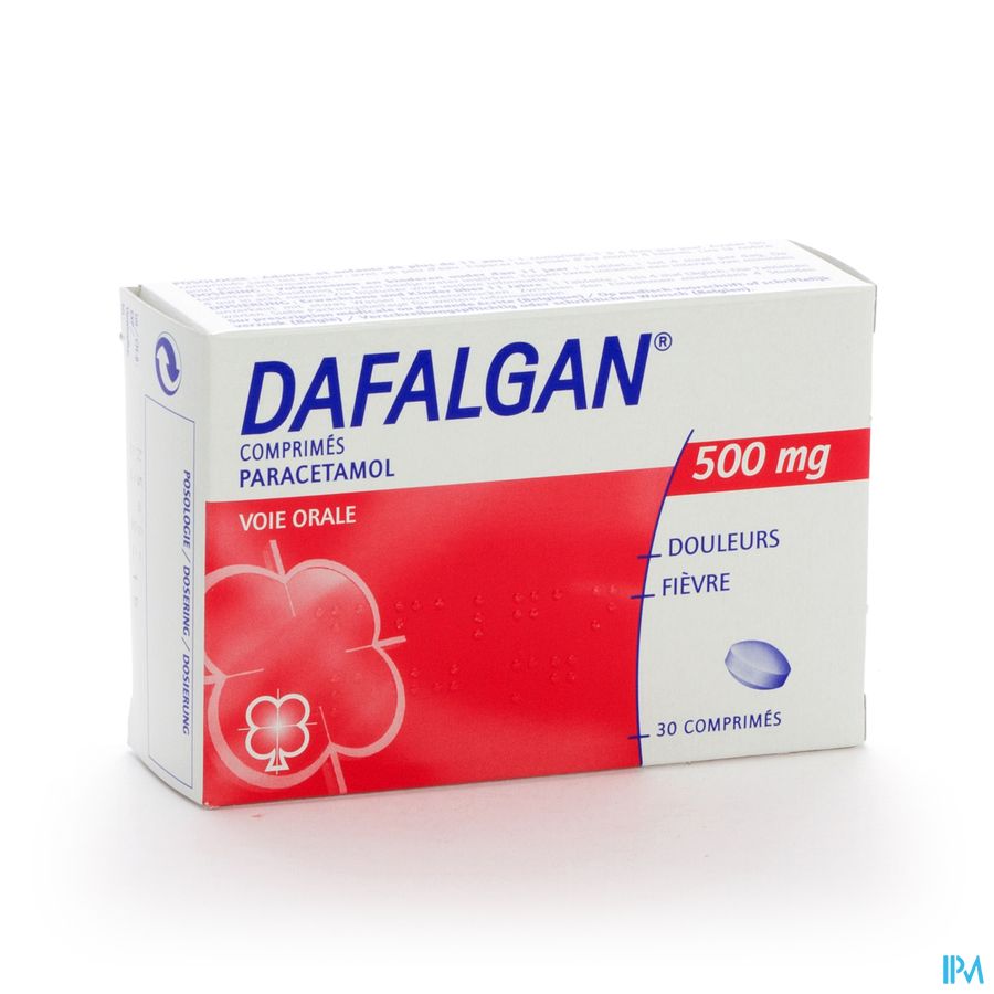 Dafalgan 500mg Tabl 30