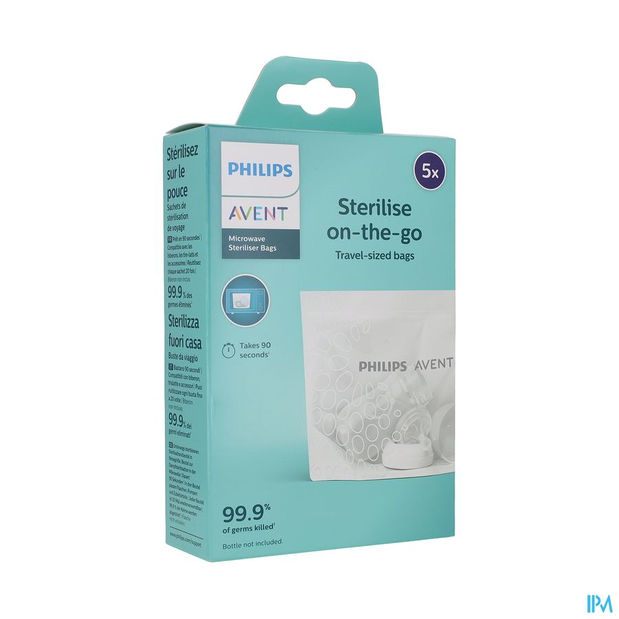Philips Avent Sachet Sterilisation Reutisable 5 SCF297/05