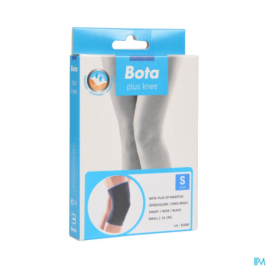 GENOUILLERE BOTA PLUS NOIR \   SMALL = - 31 cm