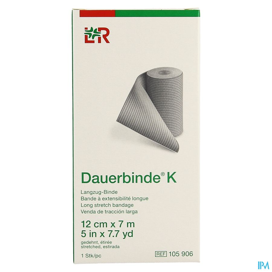Dauerbinde K 12cm X 7m 1 105906