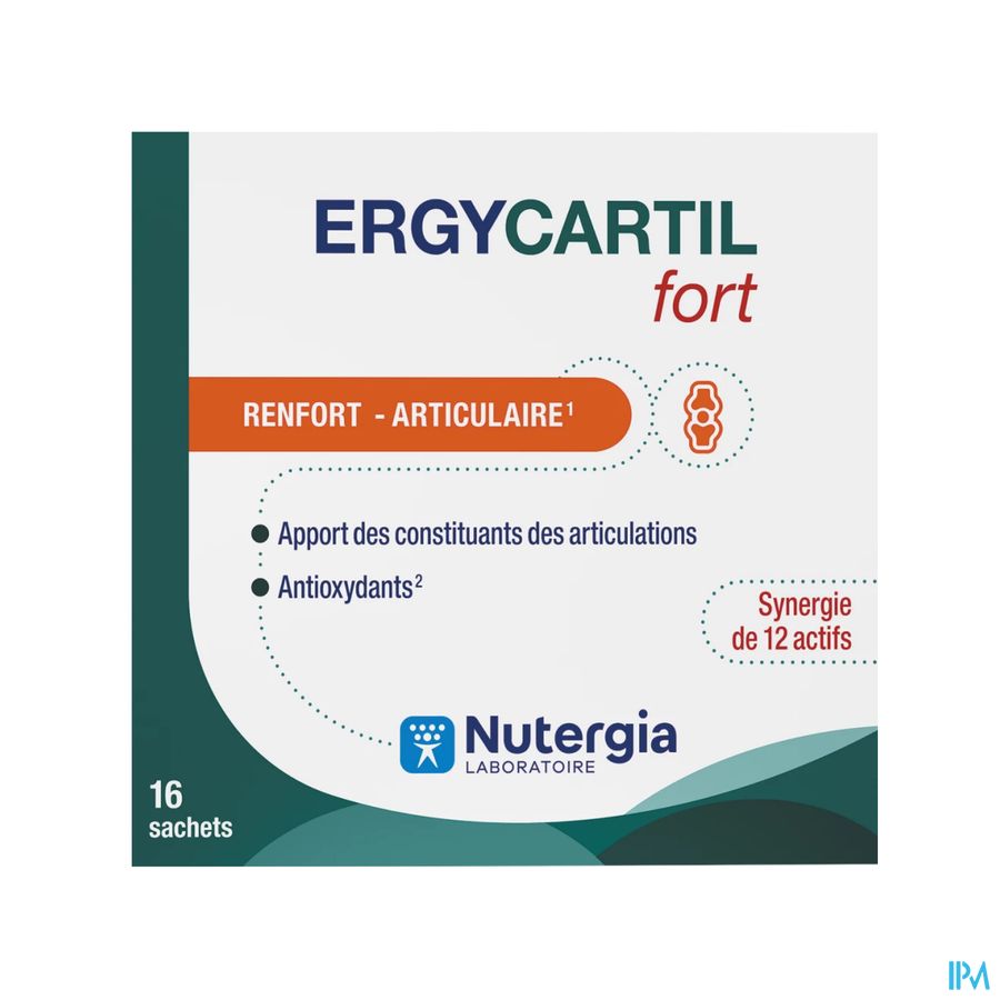 ERGYCARTIL Fort 16 sachets