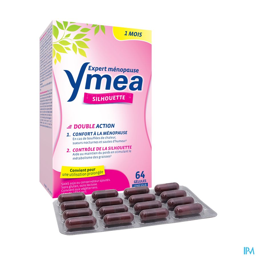 Ymea® Silhouette 64 P. - Ménopause - Bouffées De Chaleur & Poids Sous Contrôle