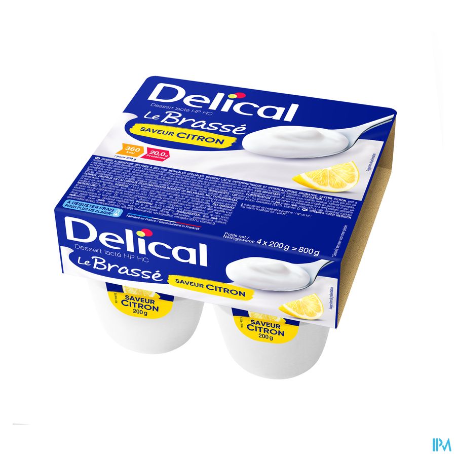 Delical Le Brasse Citron 4x200g