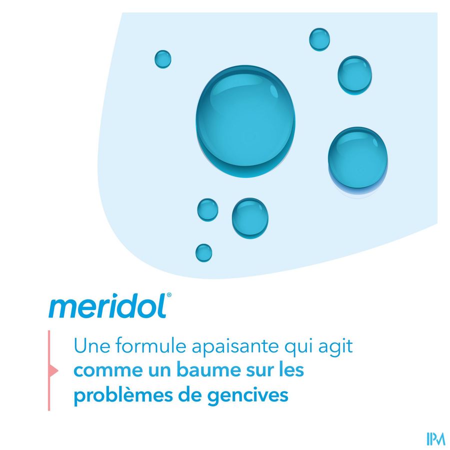 Meridol Eau Buccale Protect. Gencives&hal.fr.400ml