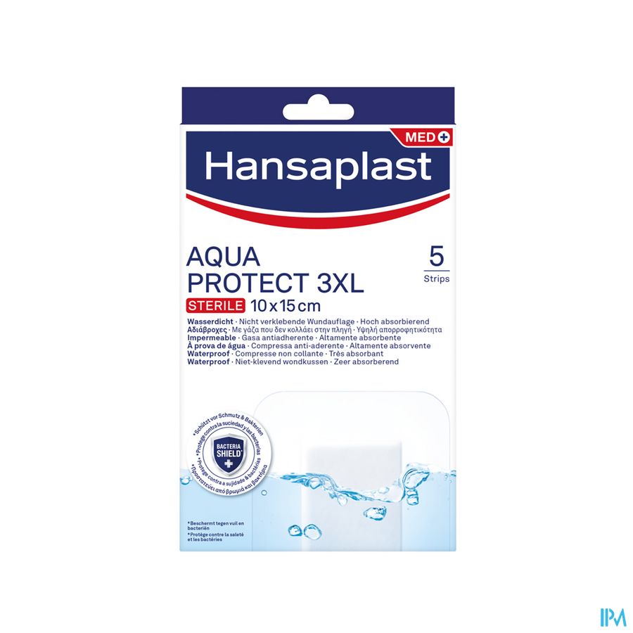 Hansaplast Aqua Protect 3xl Strips 5