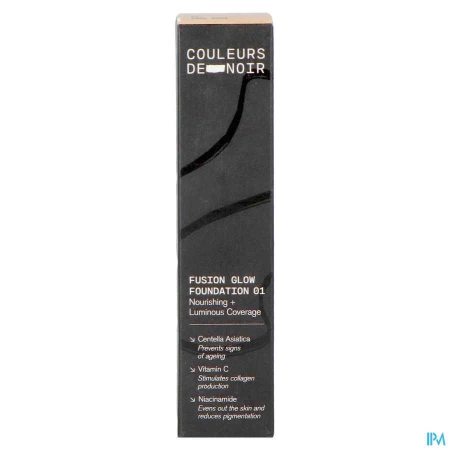 Couleurs De Noir Fus.glow Fdt 01 C. Rose 30ml