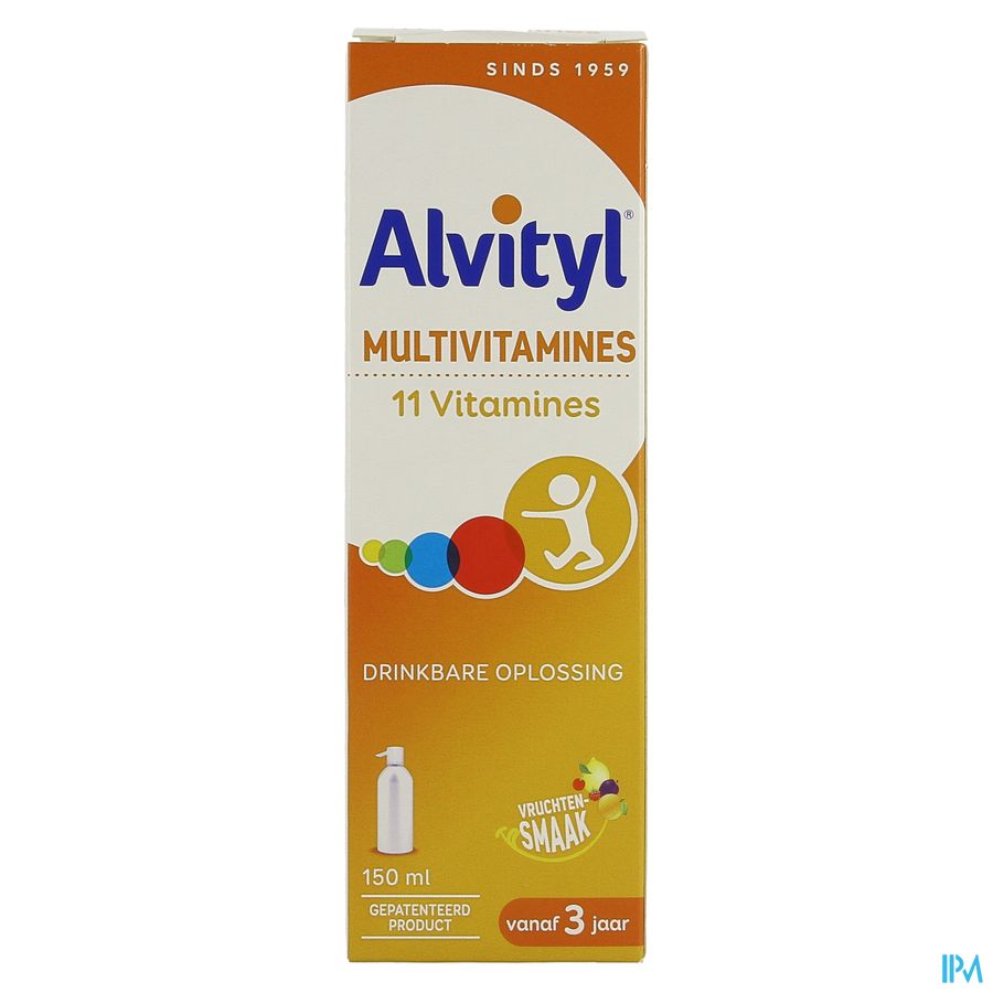 Alvityl Multivitamines Sol Buv. Fl 150ml