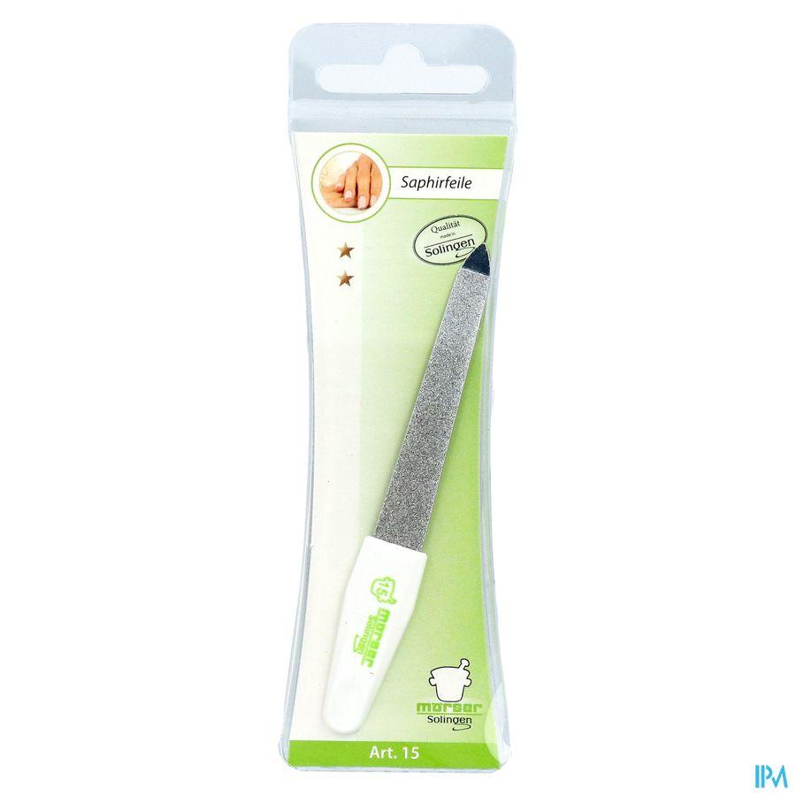 Mörser lime à ongles saphir, gros et fin 9 cm N°18