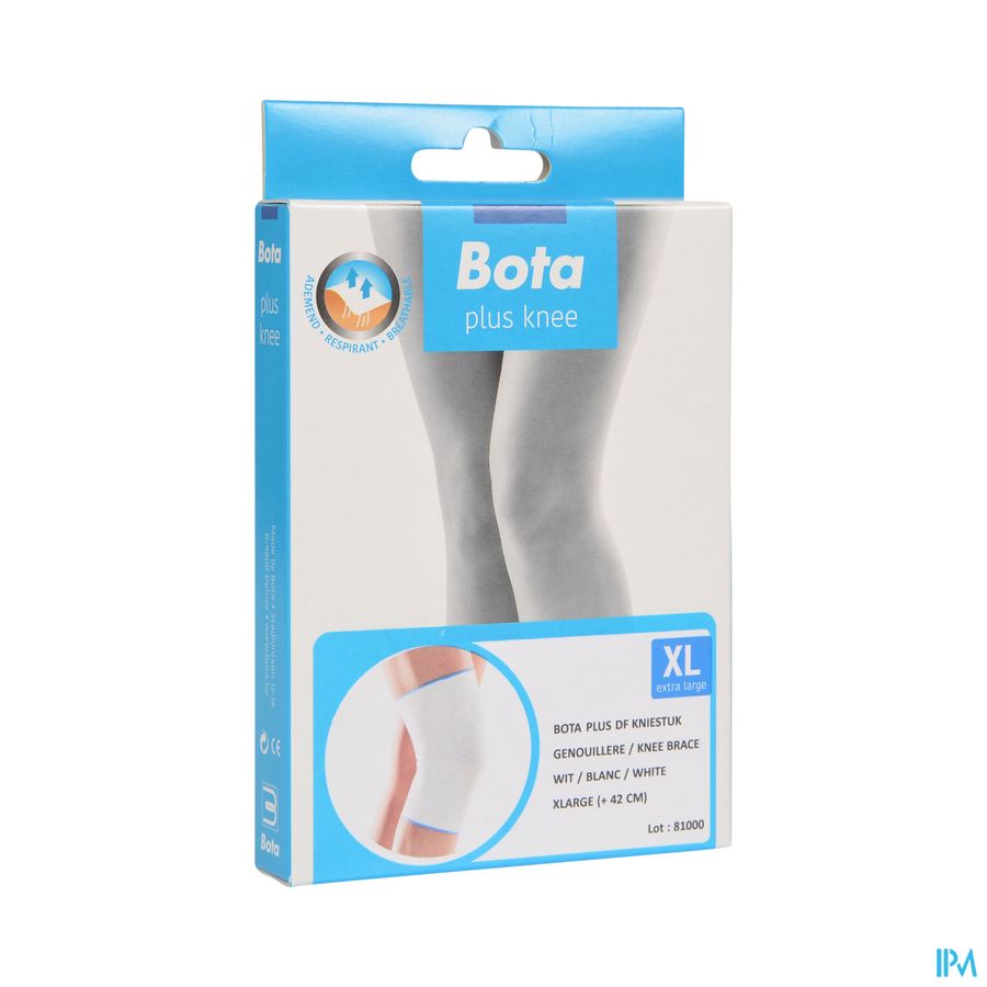 GENOUILLERE BOTA PLUS BLANC \ XLARGE = + 42 cm