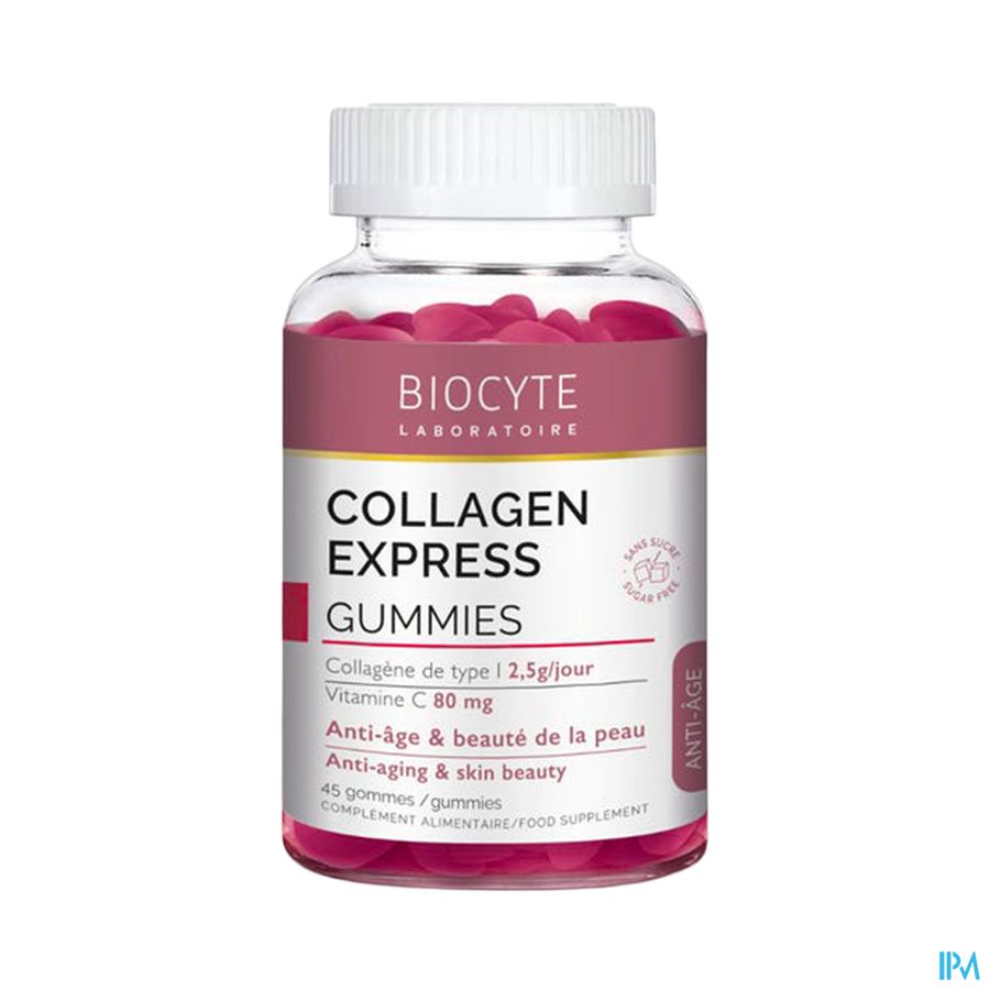 Biocyte Collagen Express Gummies Pilulier 45 Gom.