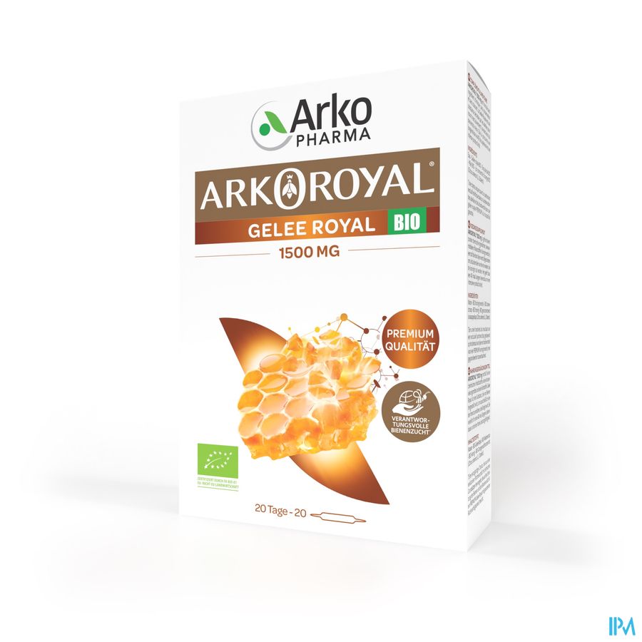 Arkoroyal Gelee Royale Bio 1500mg Amp 20x10ml