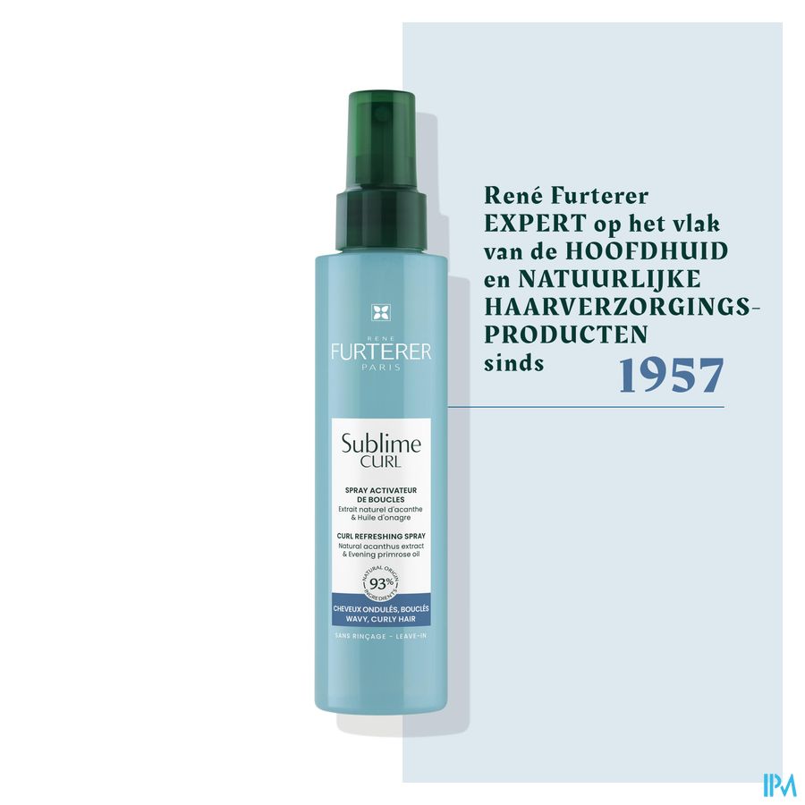 René Furterer Spray cheveux bouclés - SUBLIME CURL