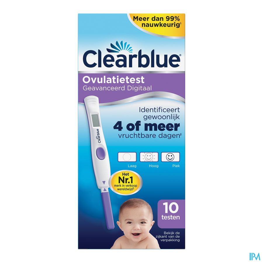 Clearblue Advanced Test Ovulation 10