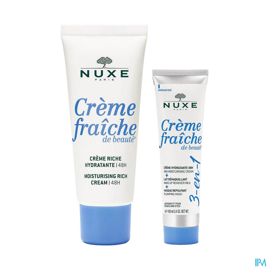 Nuxe Creme Fraiche Riche 30ml + 3en1 15ml