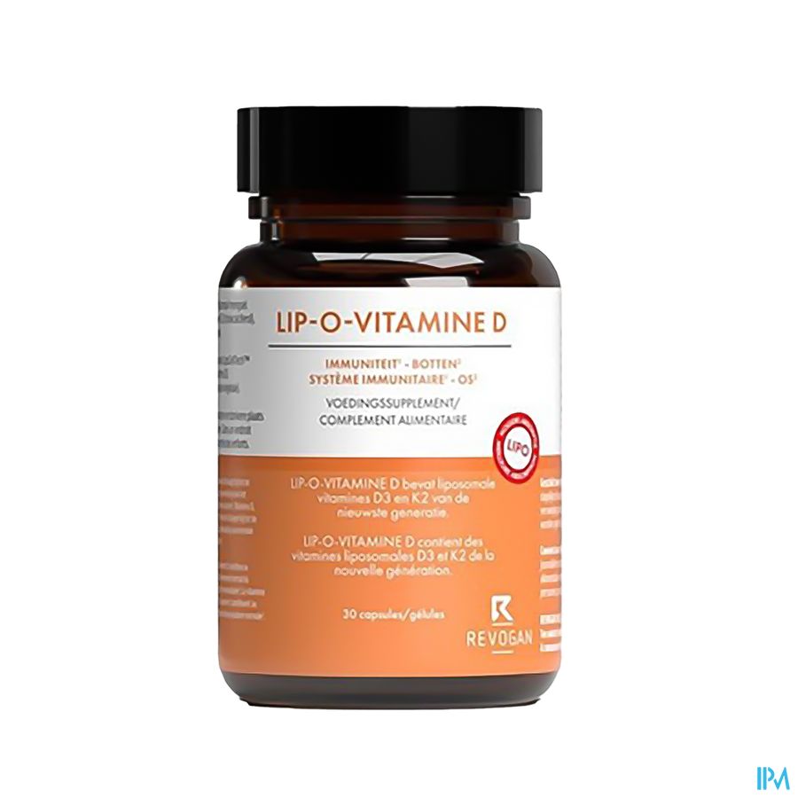 Lipo Vitamine D Caps 30 Revogan
