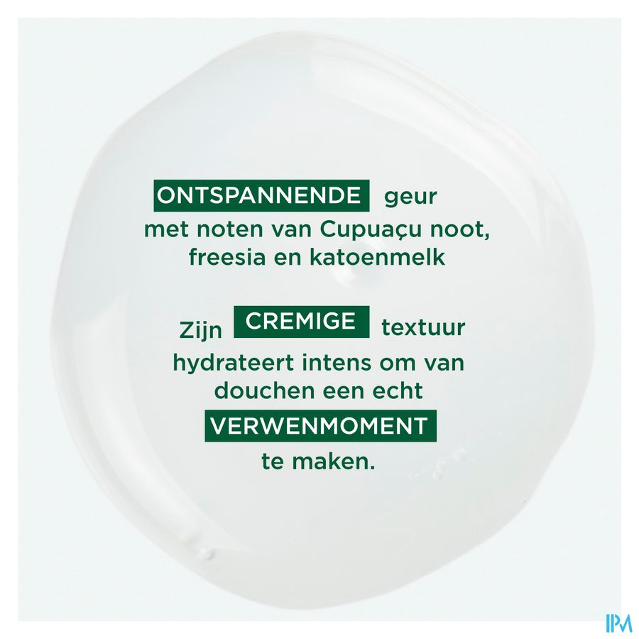 Klorane - Crème douche au beurre de Cupuaçu BIO - Fleur de Cupuaçu - Peau sèche à très sèche