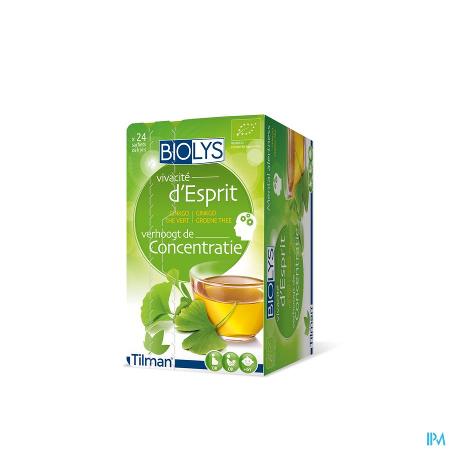 Biolys® Ginkgo-Thé vert