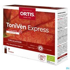 Ortis Toniven Express Monodose Fl 7x15ml